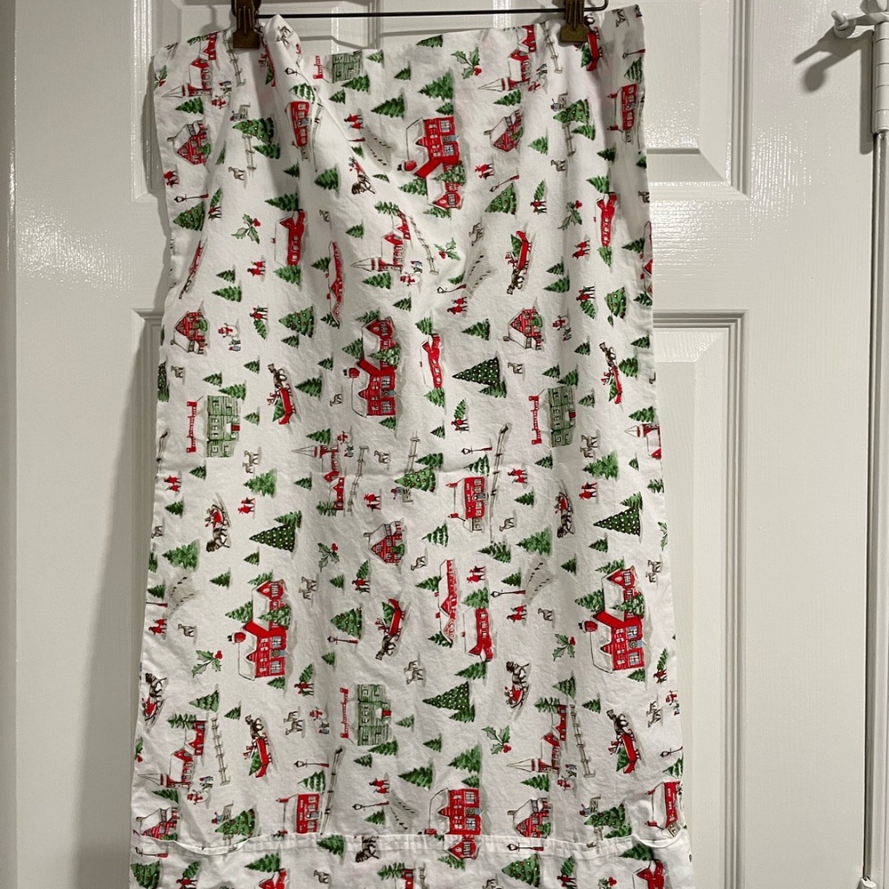 Vintage Laura Ashley Christmas Pillowcase Cotton - Picture 5 of 8